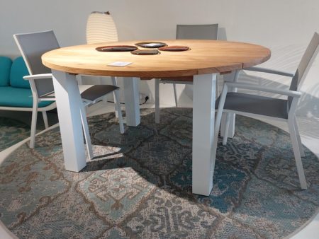 BRIGHTON Outdoor Rug "Turquoise" Round