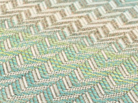 ZIGGY Outdoor Rug "Lime Beige"