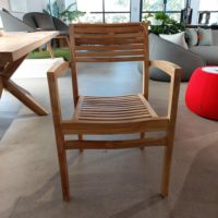 HELIOS - Fauteuil de table Teck – Image 2