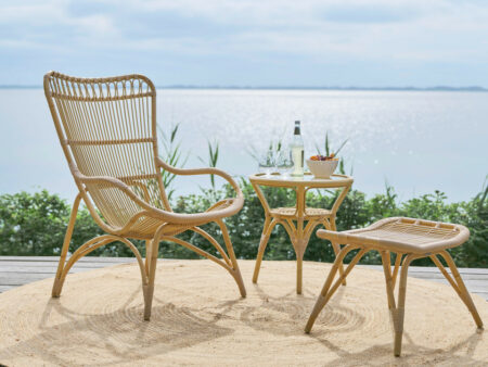 MONET - Fauteuil avec repose pieds par SIKA DESIGN