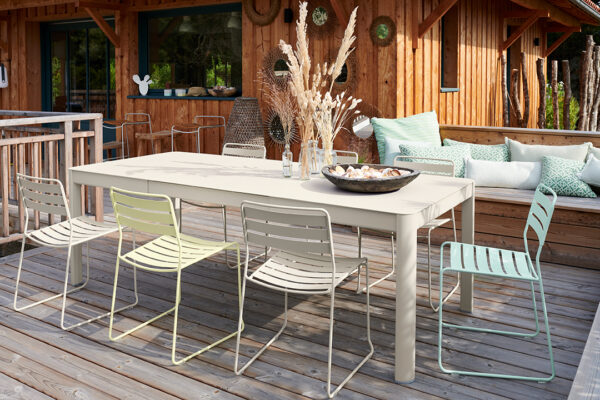 RIBAMBELLE - Table de repas avec allonges