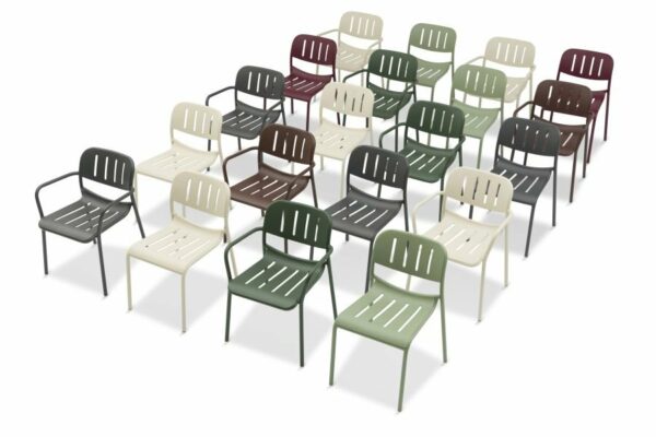 SUNSET - Chaise 100% Aluminium