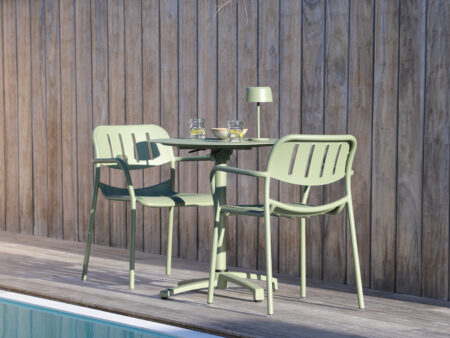 SUNSET - Fauteuil 100% Aluminium