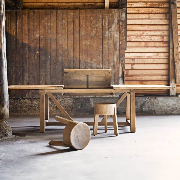 GEORGE -  Table de repas extensible en teck par SIKA DESIGN