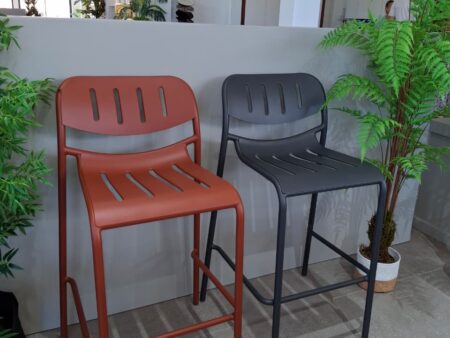 SUNSET - Tabouret haut 100% Aluminium