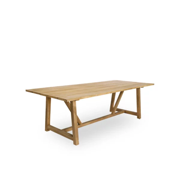 GEORGE -  Table de repas en teck par SIKA DESIGN – Image 2