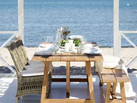 GEORGE - Dining table in Teak by Sika Design
