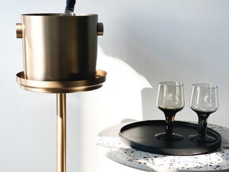 Oenology - Set support + wine / champagne bucket